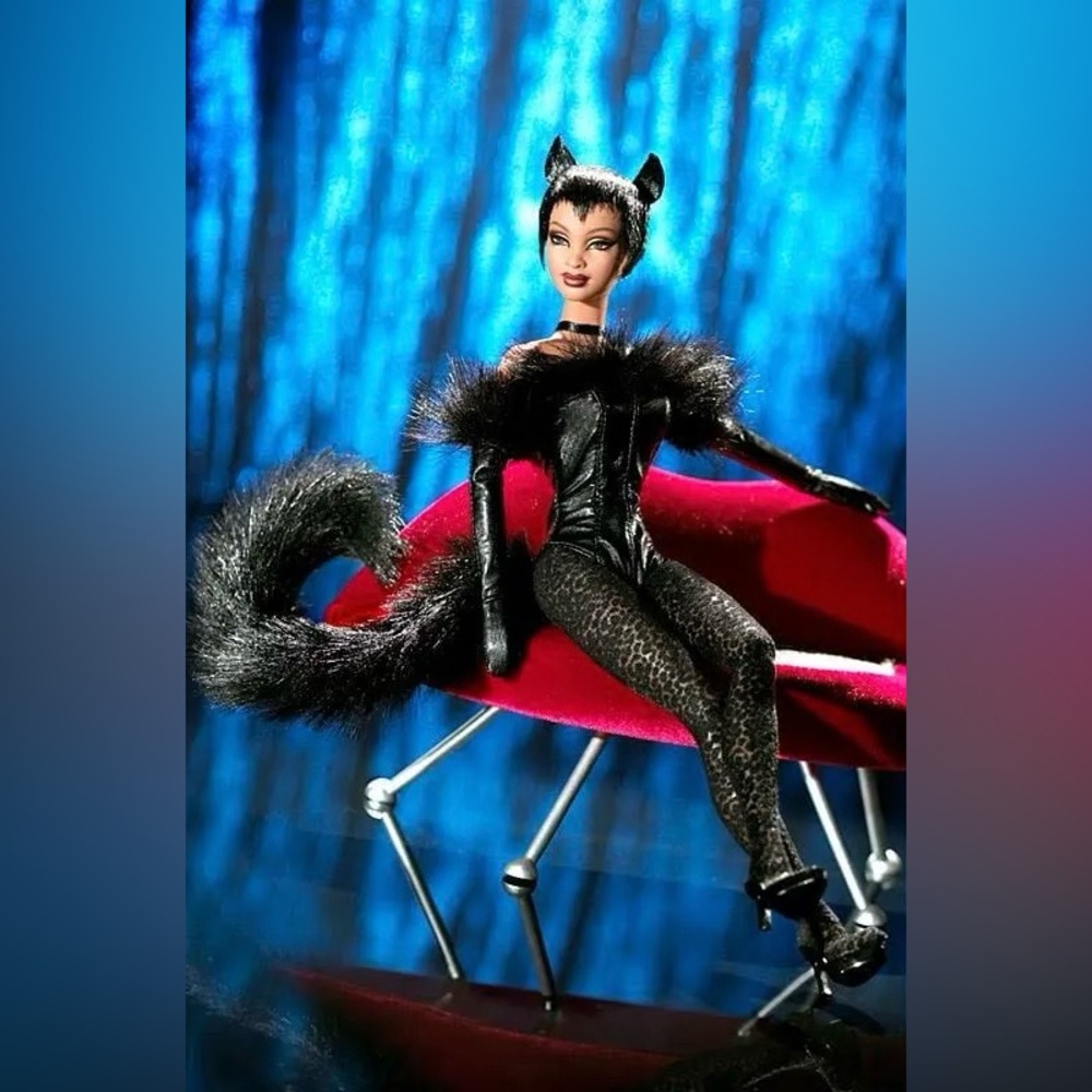 Mattel Pluck Panther Barbie 2003 Lounge Kitty Collection